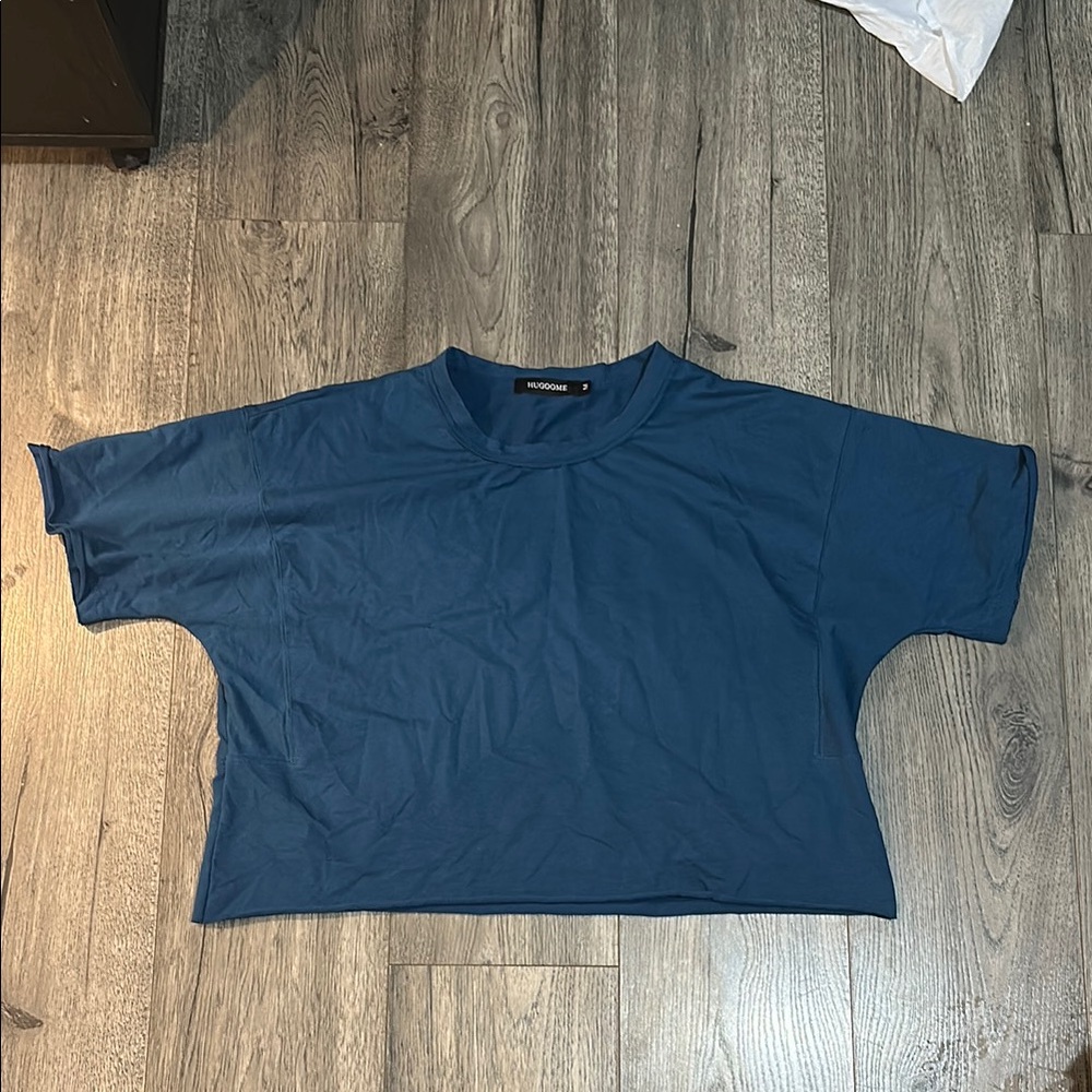 HUGO Blue Short Sleeve Tee